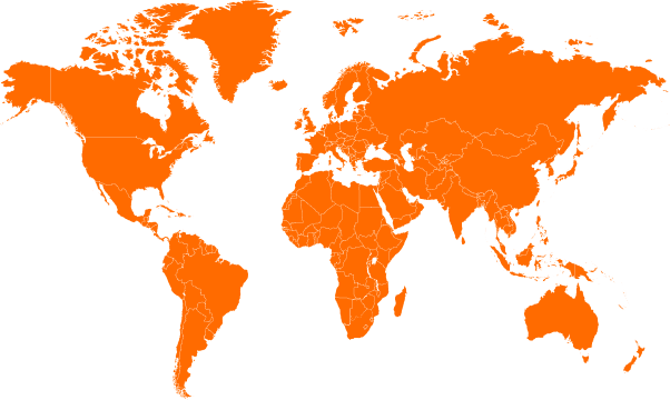World Wide SMMSun Services Map